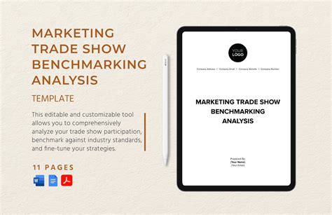 Marketing Trade Show Benchmarking Analysis Template In Word PDF