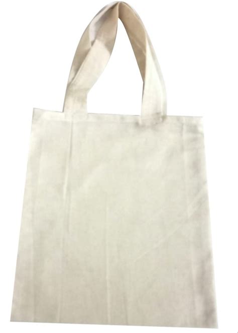 Loop Handle Off White Cotton Tote Bag Capacity Kg Size Dimension