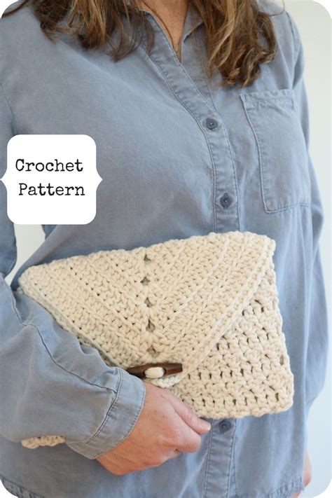 Crochet Clutch Bag Pattern Crochet Clutch Pattern Crochet Clutch