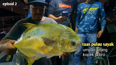 Gasak Ikan Bawal Emas GT Gerong Belang Tuas Man Jawa Episode 2 Tuas