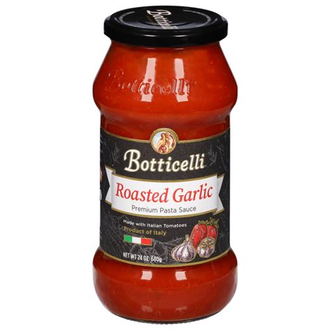 Save On Botticelli Premium Roasted Garlic Pasta Sauce Order Online Delivery Food Lion