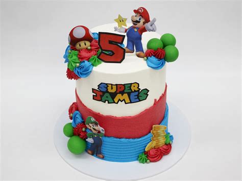 Simple Super Mario Cake Factory Sale