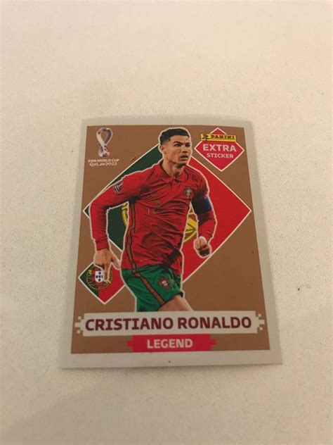 Figurinha Cristiano Ronaldo Bronze Livro Panini Usado 85473061 Enjoei