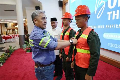 Buka Pelatihan Basic Operator Bupati Sebut Pt Buma Pantas Jadi Contoh