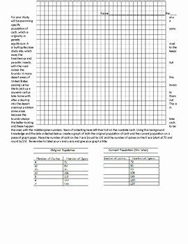 Types Of Selection Worksheet