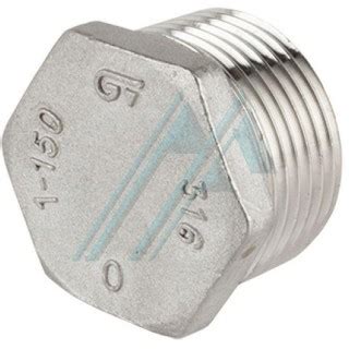 Male Plug 2 Stainless Steel 316 Hidraflex