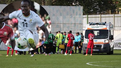 L International Ghan En Raphael Dwamena Meurt En Plein Match Ans