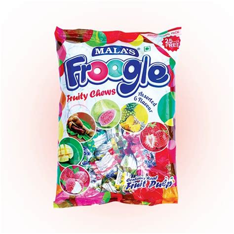 500gm Malas Froogle Fruit Assorted Candy Packaging Type Packet At Rs