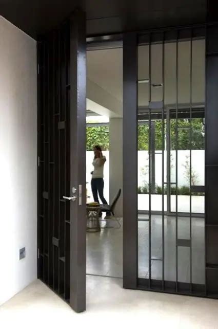 23 Metal Front Doors That Are Really Inspiring - Shelterness