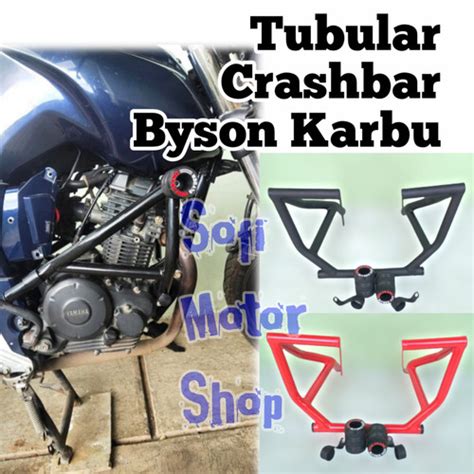 Jual Tubular Crashbar Byson Karbu Pelindung Body Byson Karbu Jalu