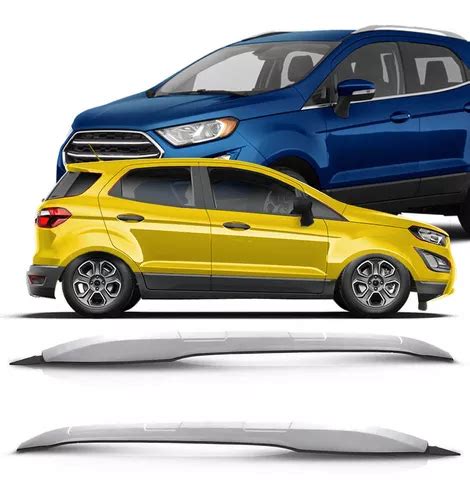 Rack De Teto Longarina Ecosport Prata Frete Gr Tis