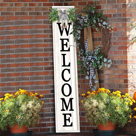 472 X 78 Inches Welcome Sign For Front Door Welcome Sign