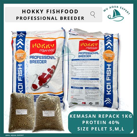 Jual Repack Kg Hokky Professional Breeder Japfa S M L Pelet Ikan