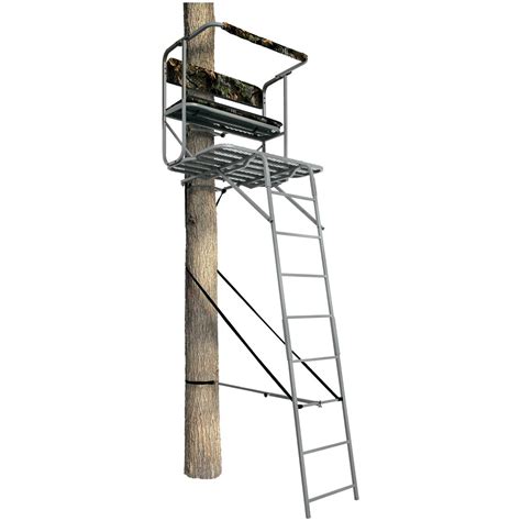 Hunters View® 12 Buddy Stand Xl 2 Man Ladder Stand 173509 Ladder