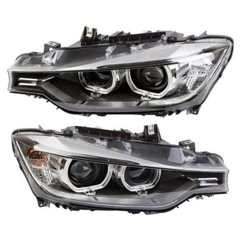 Pair Hella Adaptive Xenon Headlights For Bmw 328i 335i 320i 328d 2012