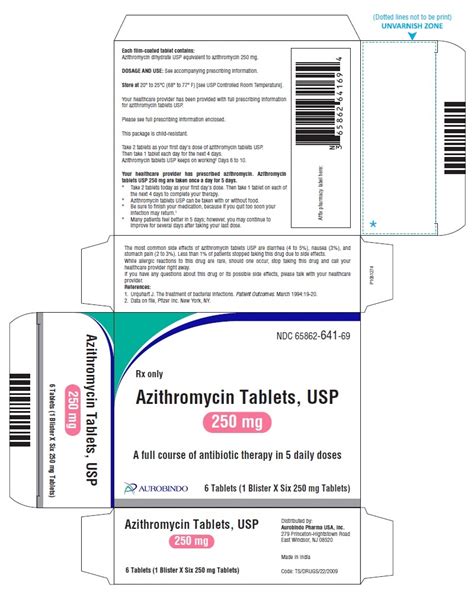 Product Images Azithromycin Photos Packaging Labels And Appearance