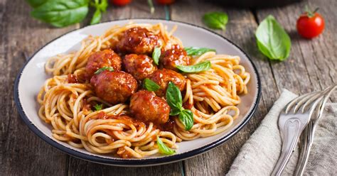 Recette Spaghettis Aux Boulettes De Viande