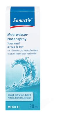 Sanactiv Spray Nasal L Eau Me Migros Migipedia