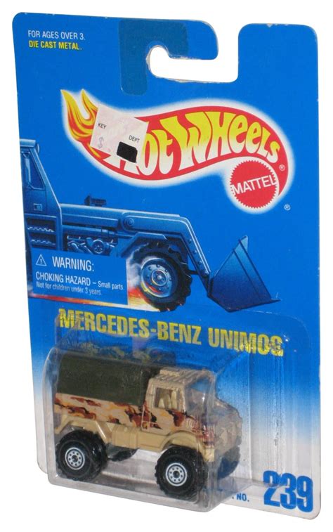 Hot Wheels Mercedes Benz Unimog 1991 Mattel Toy Car 239 Variant