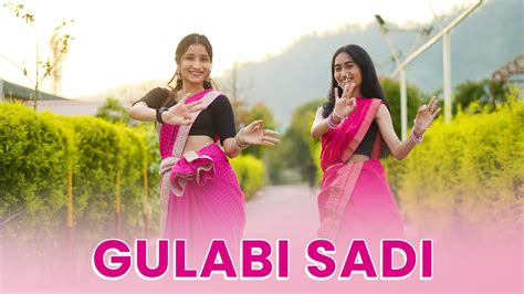 Gulabi Sadi Dance Cover New Marathi Song Sanju Rathod Prajakta