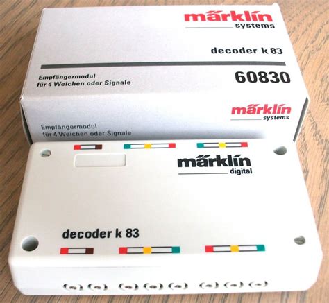 Märklin Decoder k 83 60830 neuwertig OVP Kaufen auf Ricardo