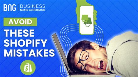 Shopify Success Avoid These Top 5 Beginner Blunders Youtube