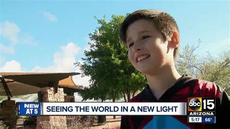 Colorblind Valley Boy Sees Color For The First Time With Special