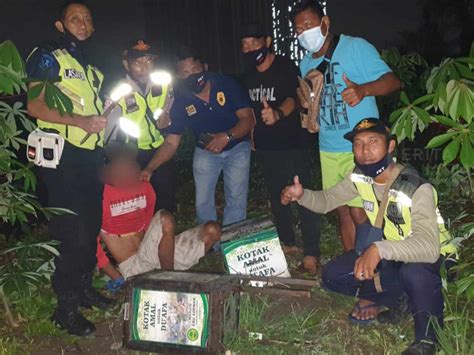 Bobol Rumah Dan Kotak Amal Masjid Pemuda Jalan Kramat Ditangkap Warga