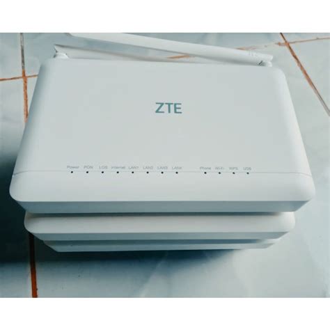 Jual GPON ONT ZTE ZXHN F670L DualBand Adaptor Shopee Indonesia