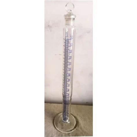 Cylindrical 150ml Borosilicate Glass Measuring Cylinder For Chemical Laboratory Automation