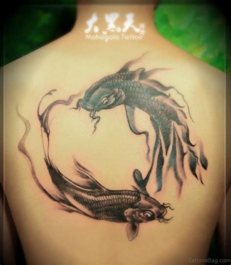 60 Unique Koi Fish Tattoos On Back Tattoo Designs