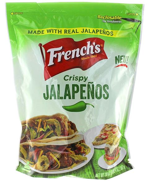 French S Crispy Jalapenos 20 Oz One 20 Ounce Bag Of Fried Jalapenos With A Craveable Crunchy