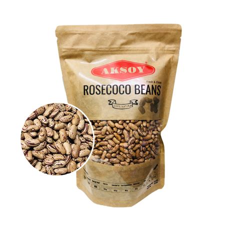 Rosecoco Beans Crab Eye Beans 125kg To 10kg Aksoy Uk