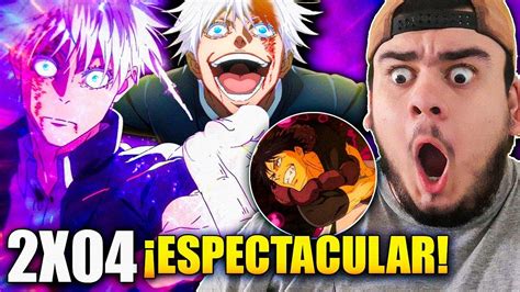 PURPURA GOJO SE VOLVIO LOCO JUJUTSU KAISEN 2X04 REACCION YouTube