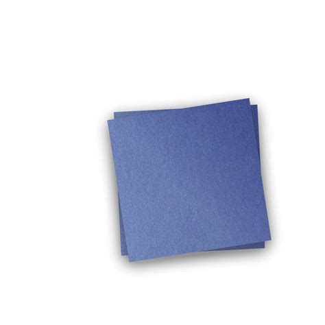 Stardream Metallic 6X6 Flat Text Sheets SAPPHIRE 32 81T 120gsm 50