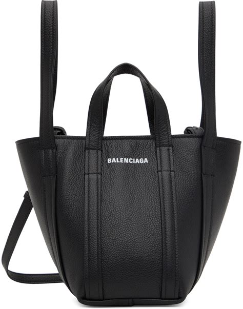 Balenciaga Black Xs Everyday North South Tote Ssense