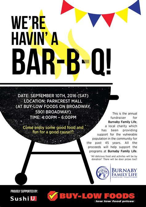 BFL BBQ Poster - Burnaby Board of Trade