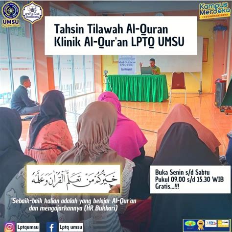 Klinik Alquran Merupakan Salah Satu Program Dari Markaz Lptqn Umsu