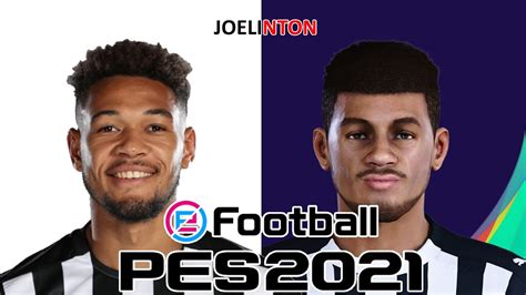 JOELINTON | PES 2019/2020/2021 | FACE BUILD & STATS - YouTube