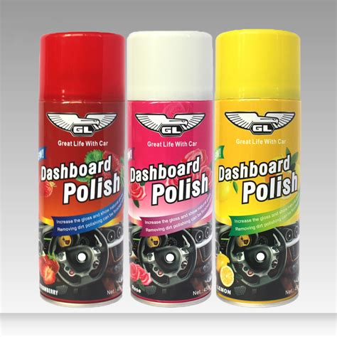 Auto Silicone Dashboard Polish Dashboard Silicone Spray Car Wax Polish