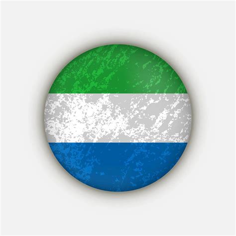 Country Sierra Leone Sierra Leone Flag Vector Illustration 14633276