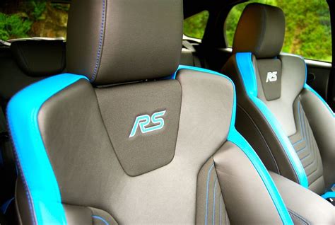 Ford Focus Rs Recaro Seats Blue Driving Torque