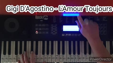 Gigi D Agostino L Amour Toujours Piano Cover Old Youtube