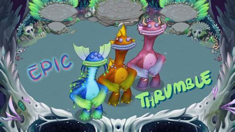 Epic Thrumble On Bone Island My Singing Monsters Youtube