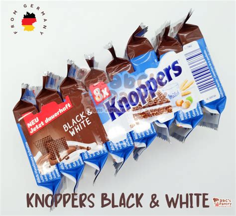 KNOPPERS GERMANY Black White Chocolate Wafer 8x25g Lazada PH