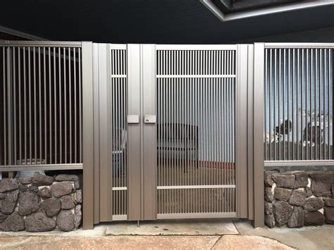 MEX Gate Gallery KunkelWorks Gate Designs Modern Front Gate Design