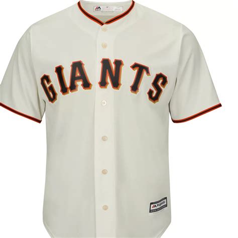 Majestic International Mlb San Francisco Giants Replica Home Jersey ...