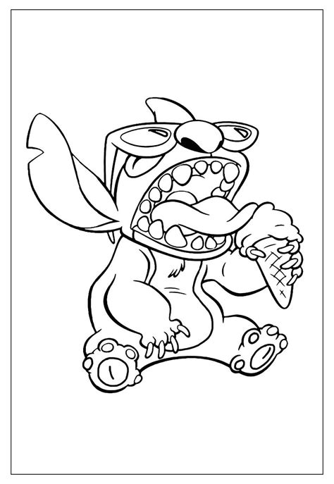 Stitch Preto E Branco - 10