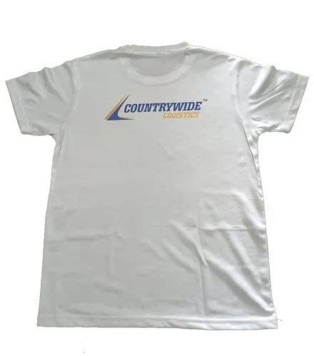 White Polyester Promotional T Shirts At Rs 150 Piece In Ahmedabad ID