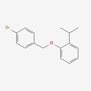 Buy 4 Bromobenzyl 2 Iso Propylphenyl Ether BenchChem